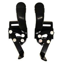 PUSH TO LOCK-BLACK (PAIR)