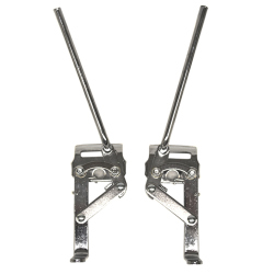 PUSH TO LOCK-CHROME (PAIR)