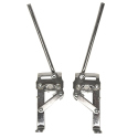 PUSH TO LOCK-CHROME (PAIR)