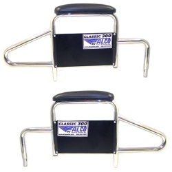 ARMREST COMPLETE (PAIR) CHROME