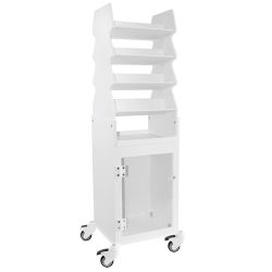 TALL SLANTED SUTURE CART W/