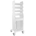 TALL SLANTED SUTURE CART W/