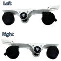 HEAD END CASTER ASSEMBLY FOR