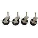 3" SWIVEL CASTER SET