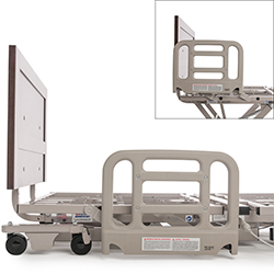 LEFT & RIGHT PLASTIC RAIL SET