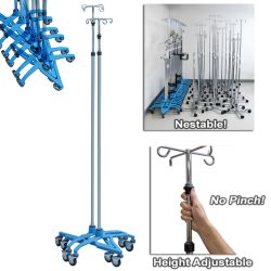 SMARTSTACK NESTABLE IV POLE