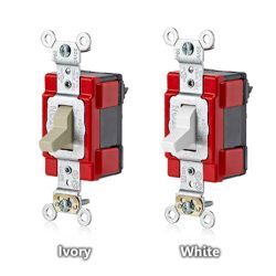 AC TOGGLE SWITCH, SINGLE-POLE