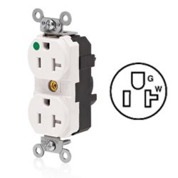 LEV-LOK MDULAR DPLX RECEPTACLE