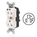 LEV-LOK MDULAR DPLX RECEPTACLE