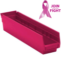 ECONOMY SHELF BIN (PINK)