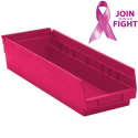 ECONOMY SHELF BIN (PINK)