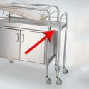 SS EXTENDER SHELF, EXTENDS