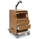 FETAL MONITOR CART, MELAMINE