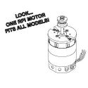 MOTOR & SPINDLE ASSEMBLY
