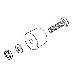RUBBER FOOT ASSEMBLY