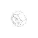 NUT, HEX (1/4-20)