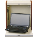 WALL MTD WRKSTATION- ALMOND