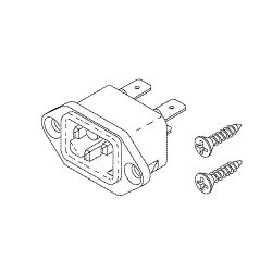 AC INLET RECEPTACLE