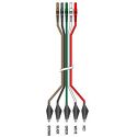 5 LEADWIRE SET - 24"DN/AL