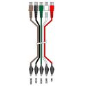 5 LEADWIRE SET - 30"DU/AL