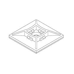 CABLE TIE MOUNT (4-WAY)