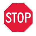 STOP SIGN 24"X24"