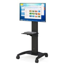 LRG DISPLAY MONITOR STAND CART
