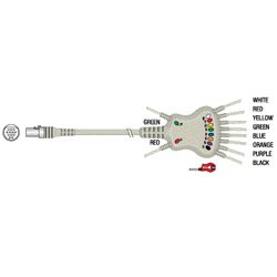 PATIENT CABLE-10 LD FIX PI