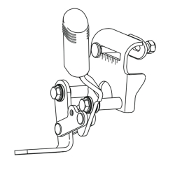 PUSH TO LOCK WHEEL LOCK (PAIR)