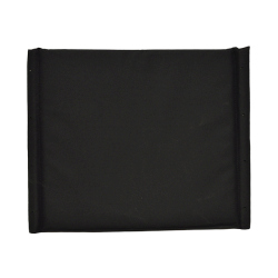 SEAT UPHOLSTERY, BLACK NYLON