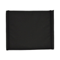 SEAT UPHOLSTERY, BLACK NYLON