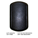 14" CALF PAD BLACK VINYL