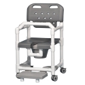 SHOWER CHAIR 17" W/FOOTREST &