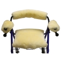 MEDICAL SHEEPSKIN BACKREST