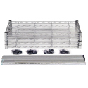 BOX WIRE SHELVING UNIT 18" W