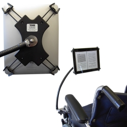 WHEELCHAIR TABLET HOLDER