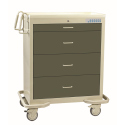ALMNM 4 DRAWER SOLID WIDE CART