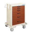 6 DRAWER SOLID CART W/ELCTRONC