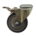 4" REAR SWIVEL CASTER W/ BRAKE