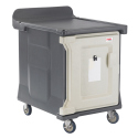 TRAY DELIVERY CART, 1 DOOR,