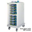 TRAY DELIVERY CART, 1 DOOR,