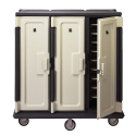 TRAY DELIVERY CART, 3 DOORS,