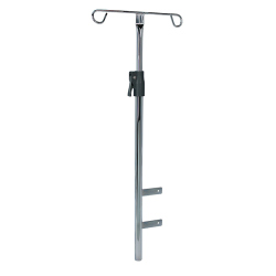 ADJUSTABLE CHROME IV POLE FOR
