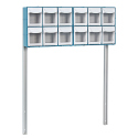 BIN ORGNZER W/ACCESSORY BRDGE