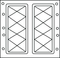 BACK UPHOLSTERY (BLACK)