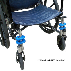 CALF BUMPERS FOR WHEELCHAIR