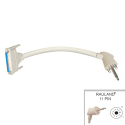 11 PIN RAULAND W/ 8FT CORD
