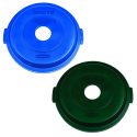BOTTLE/CAN RECYCLING LID FOR