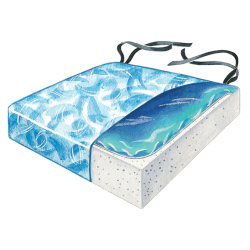 SITTIN PRETTY GEL-FOAM CUSHION