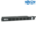 1U RACKMNT PWR STRIP, 12 OUTLT